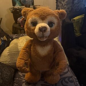 FurReal Cubby the Curious Bear Interactive Plush Toy